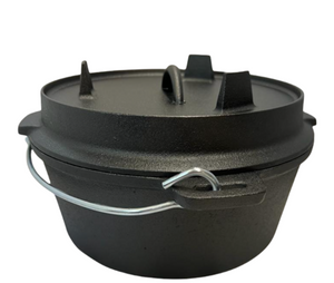6 QT / 5,7 liter – Gietijzeren Ductch Oven - KEIJ Cast Iron