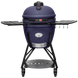 KEIJ Kamado Large Legend Blue met vooraanzicht en doorzichtige achtergrond