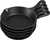 Gietijzeren pan - Skillet - set 4 stuks - 15cm - geëmailleerd - KEIJ